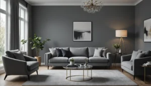 palette de couleurs gris pour mur
